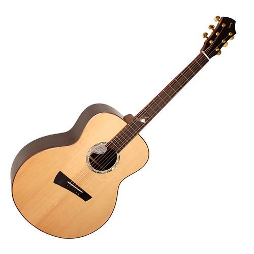 Sole SG-G613/GN 올솔리드 스프러스탑 로즈우드 백사이드 유광 GS바디 어쿠스틱 기타 