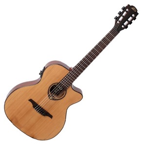 LAG Tramontane TN300A14SCE Acoustic-Electric 슬림바디  
