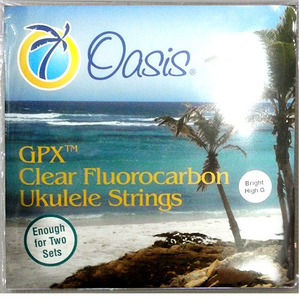 Oasis UKE8000 Fluorocarbon Bright High-G Strings 오아시스 브라이트하이지 카본스트링 소프라노,콘서트,테너겸용 (두대분)