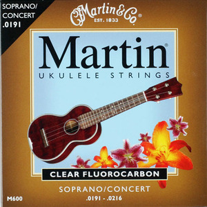 마틴 소프라노/콘서트 우쿨렐레 스트링 Martin Ukulele String M600   